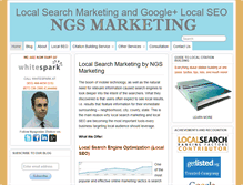 Tablet Screenshot of ngsmarketing.com